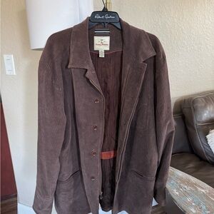 Tommy Bahama Brown Corduroy Jacket